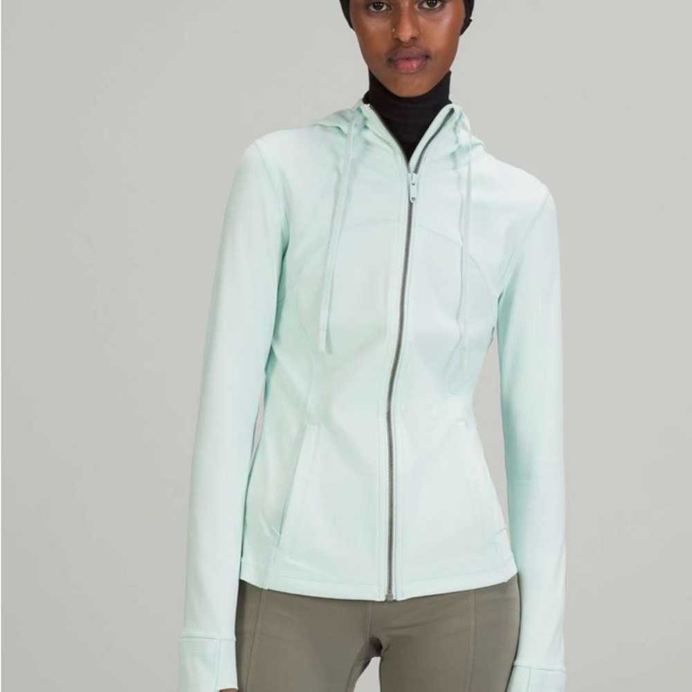 Lululemon Hooded Define Jacket *Nulu Delicate Mint ~ Size4~ Like New